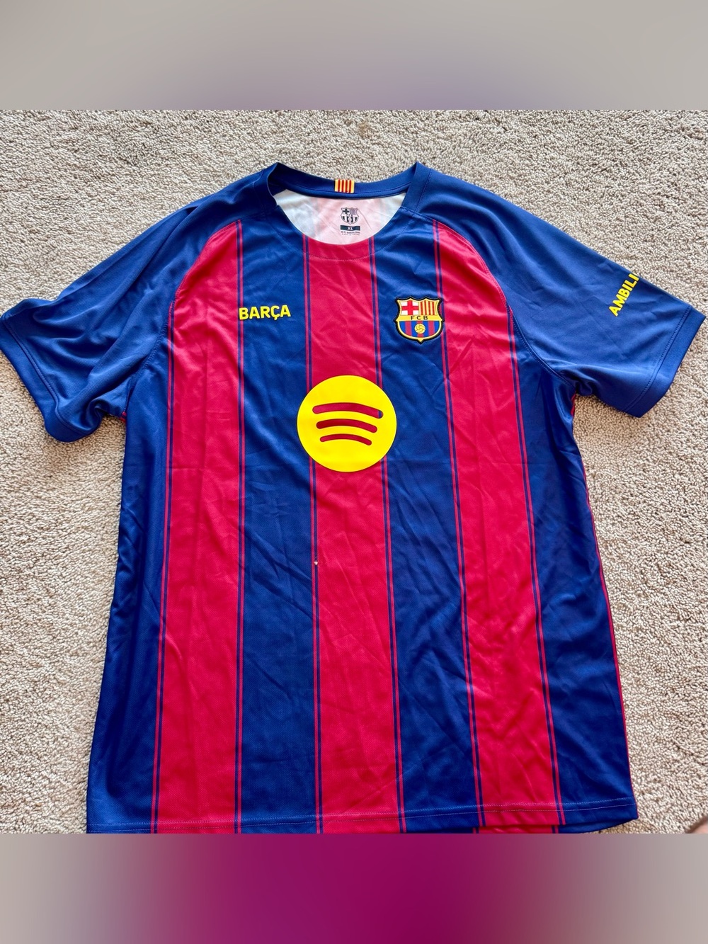 Lamine Yamal FC Barcelona Men’s XL Jersey 2025-2026 1st Kit. NWT